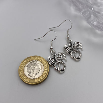 Small Dragon Earrings