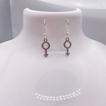 Male Symbol Earrings