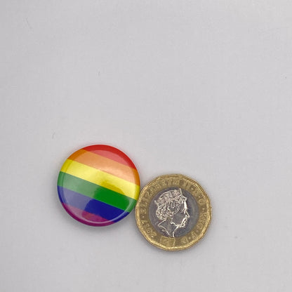 Gay Flag Pride Badge