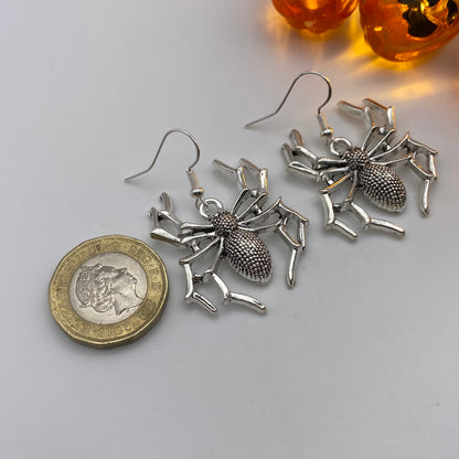 Big Spider Earrings