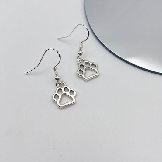 Paw Print Earrings