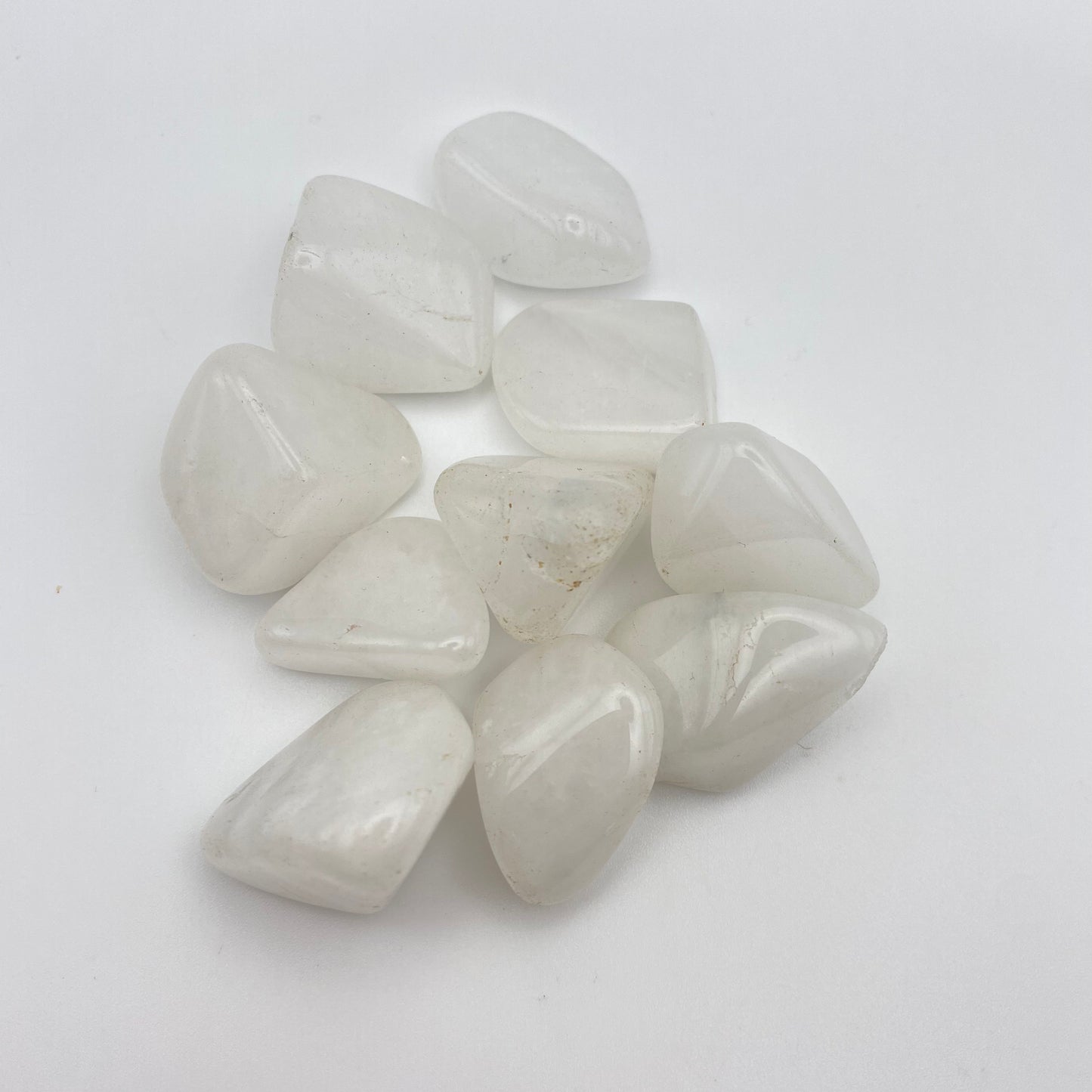 Snow Quartz Crystal Tumble