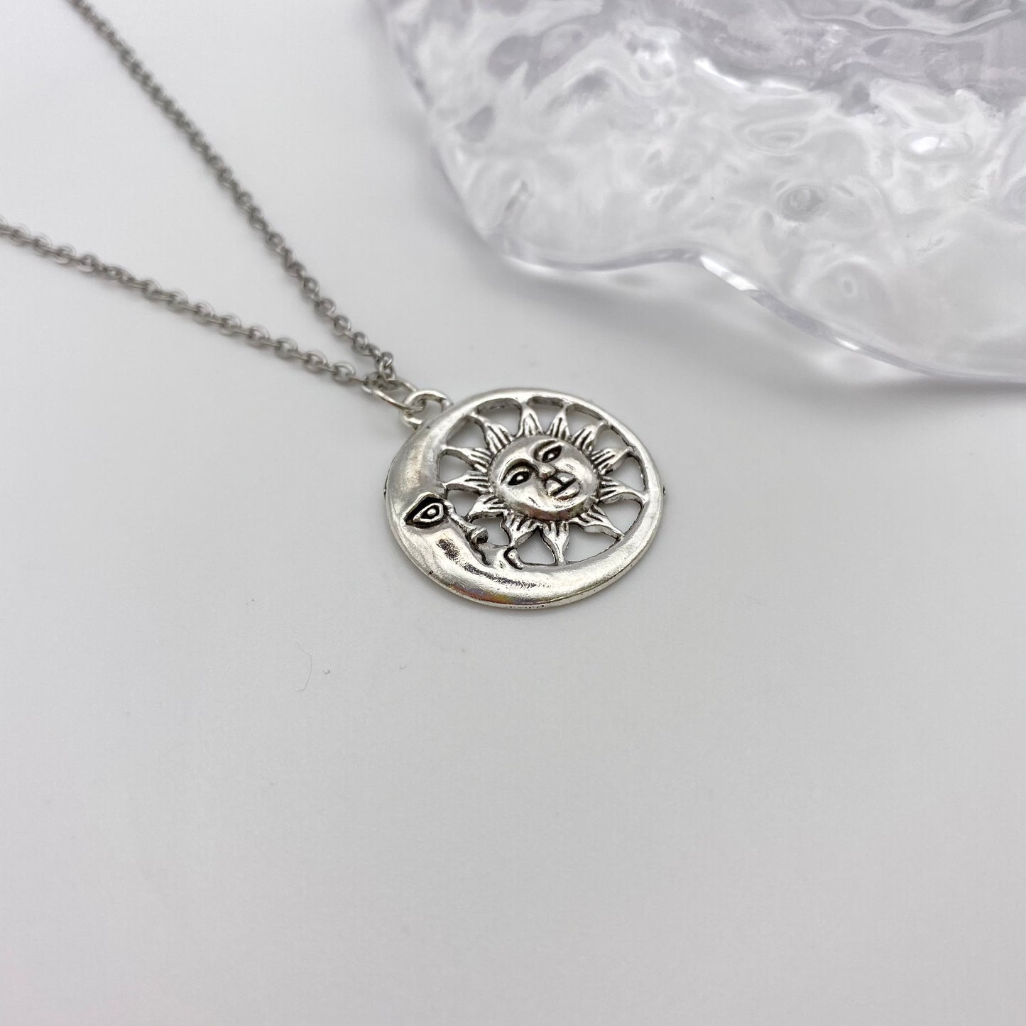 Sun and Moon Necklace