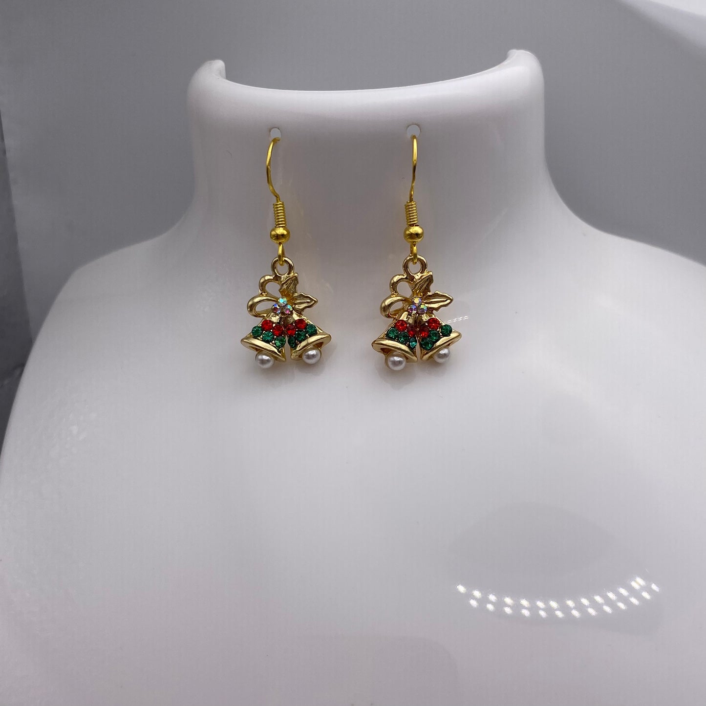 Gold Bells Earrings