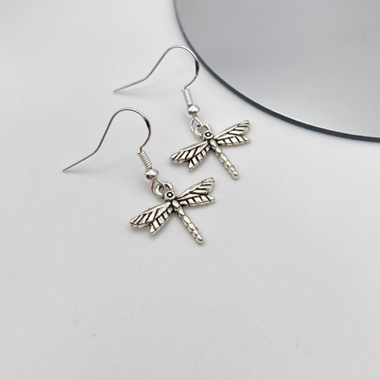 Small Dragonfly Earrings