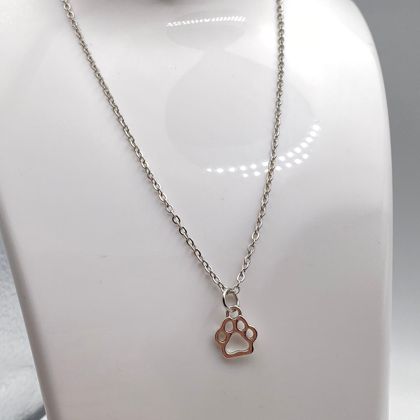 Paw Print Necklace