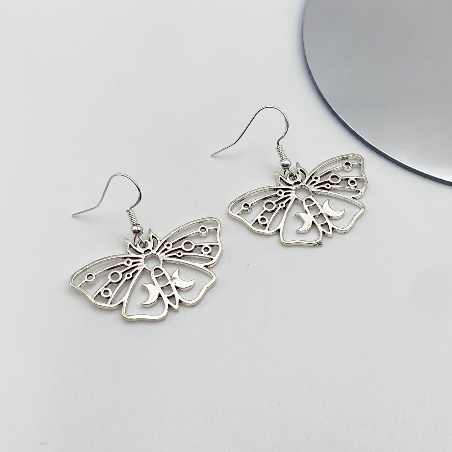 Big Moth Earrings