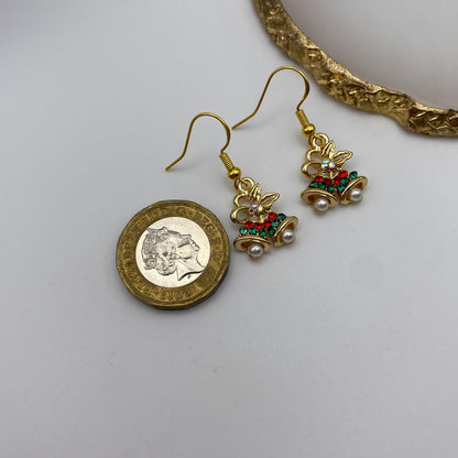Gold Bells Earrings
