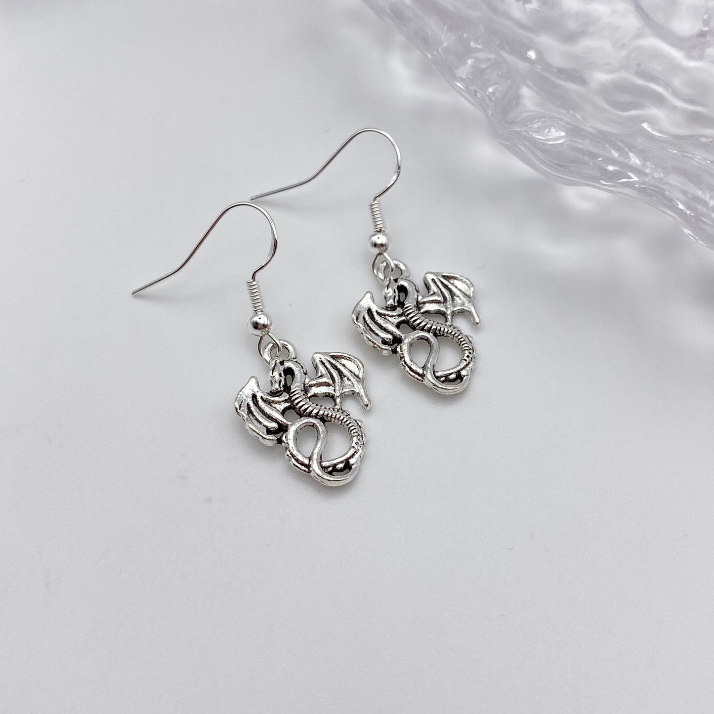 Small Dragon Earrings