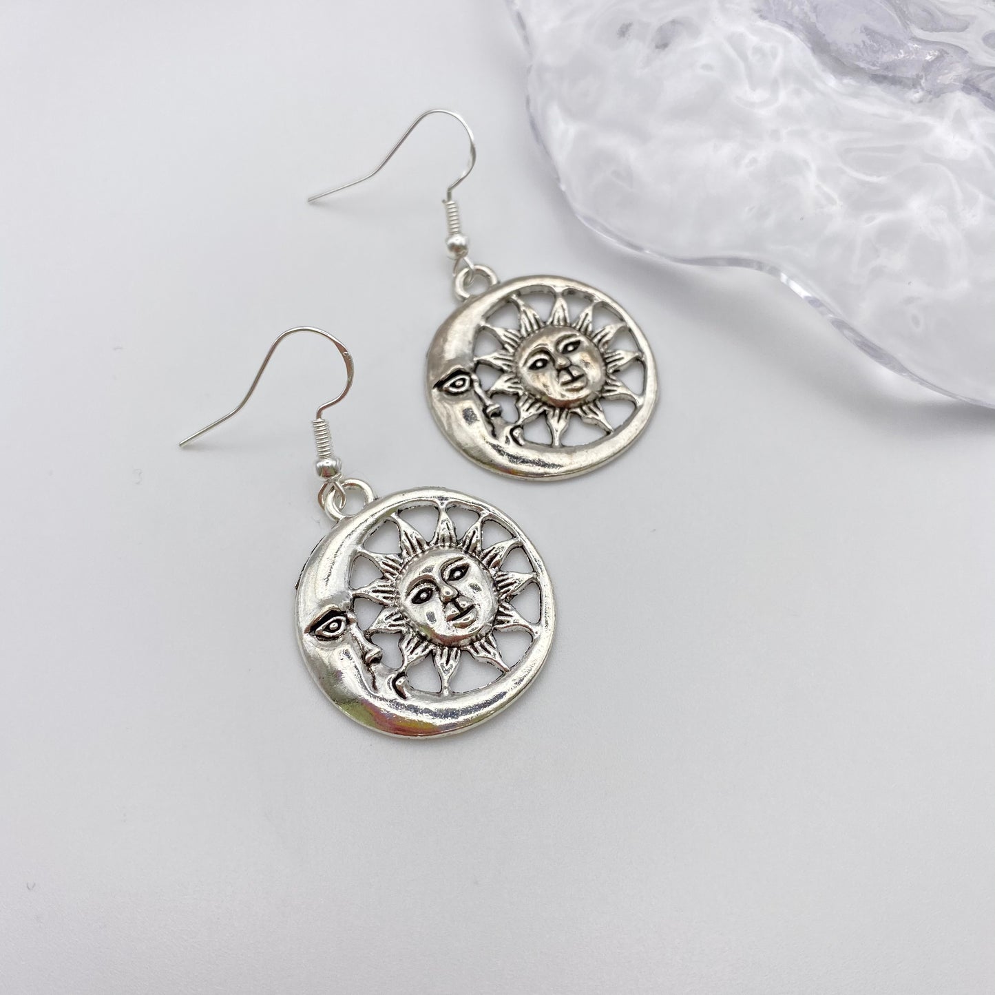 Sun and Moon Earrings