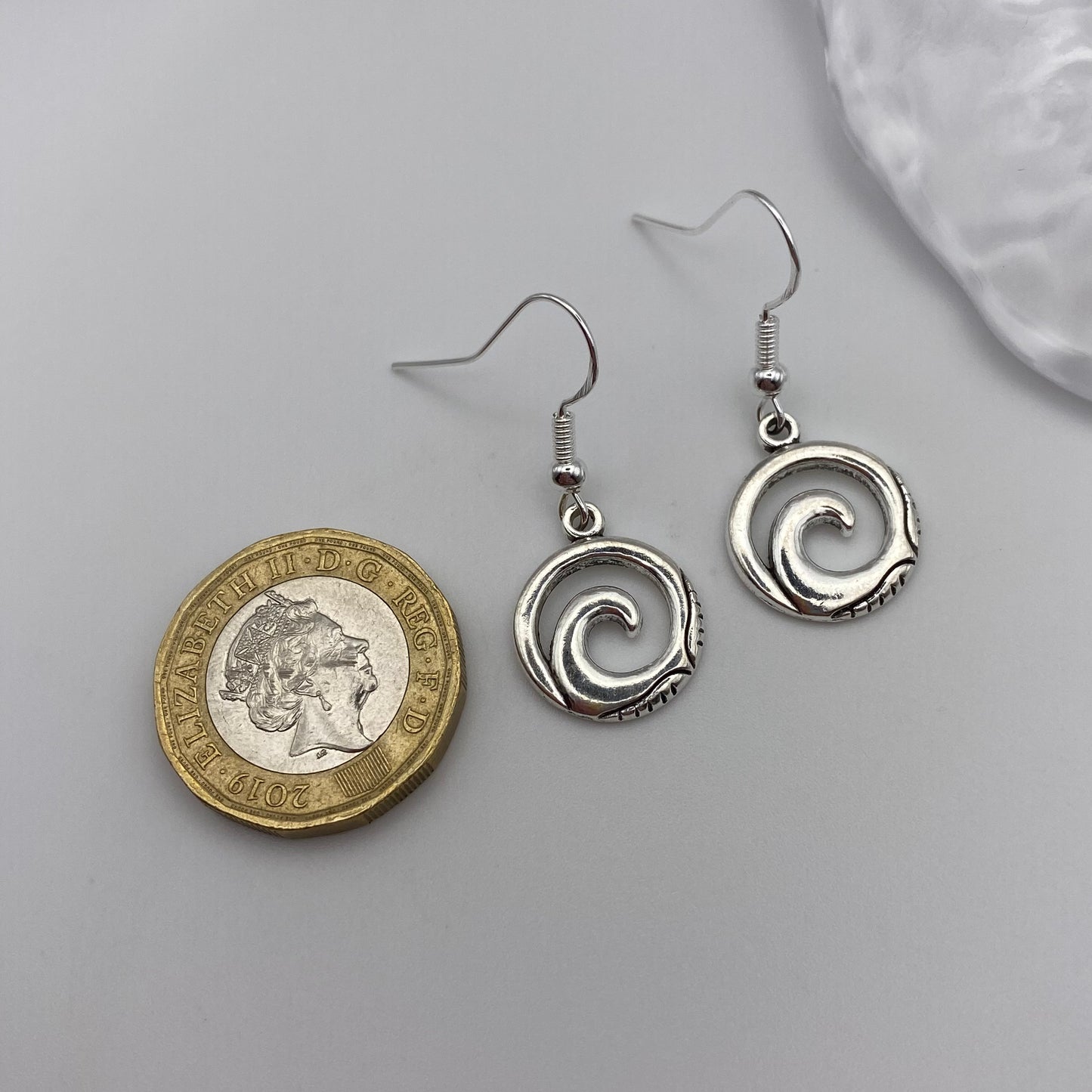 Wave Swirl Earrings
