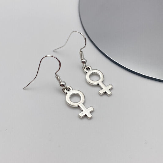 Female Symbol Earrings