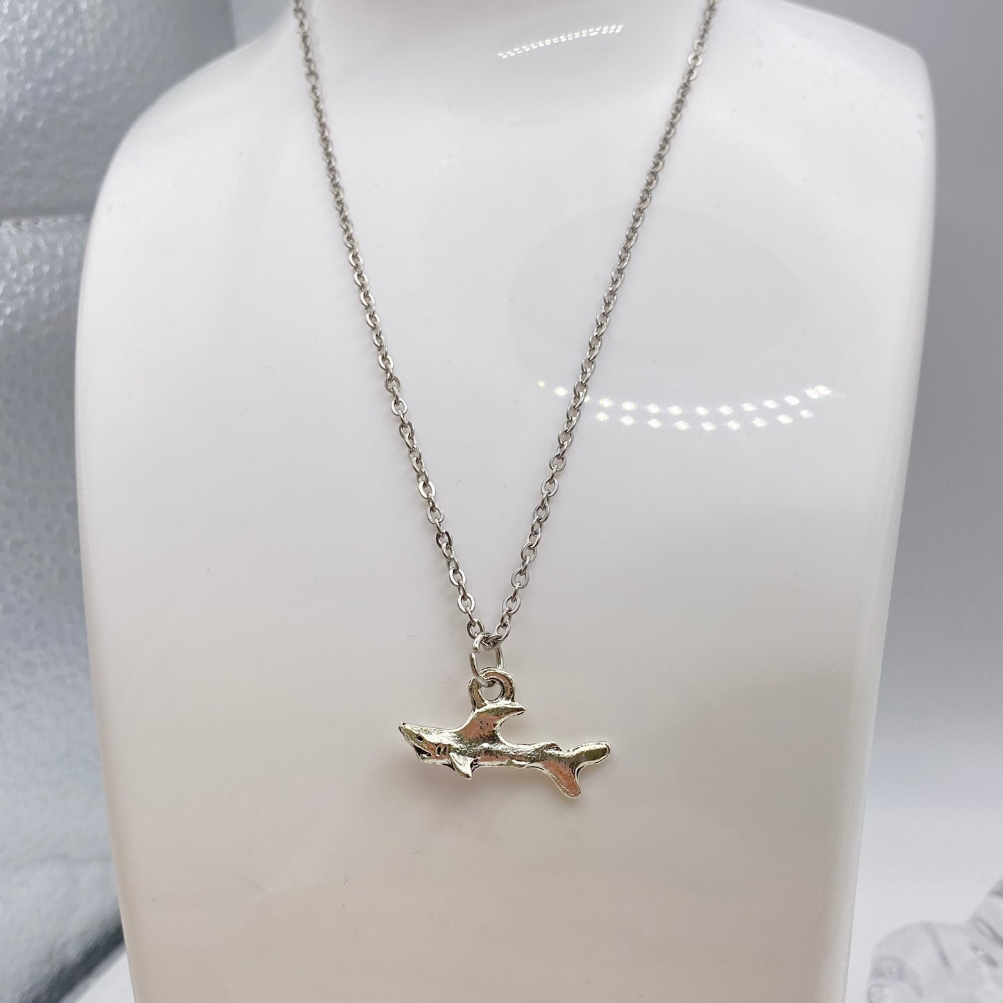 Small Shark Necklace