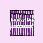 Clearance Earrings Lucky Dip