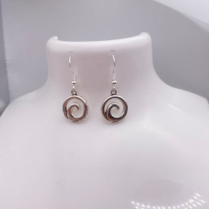 Wave Swirl Earrings