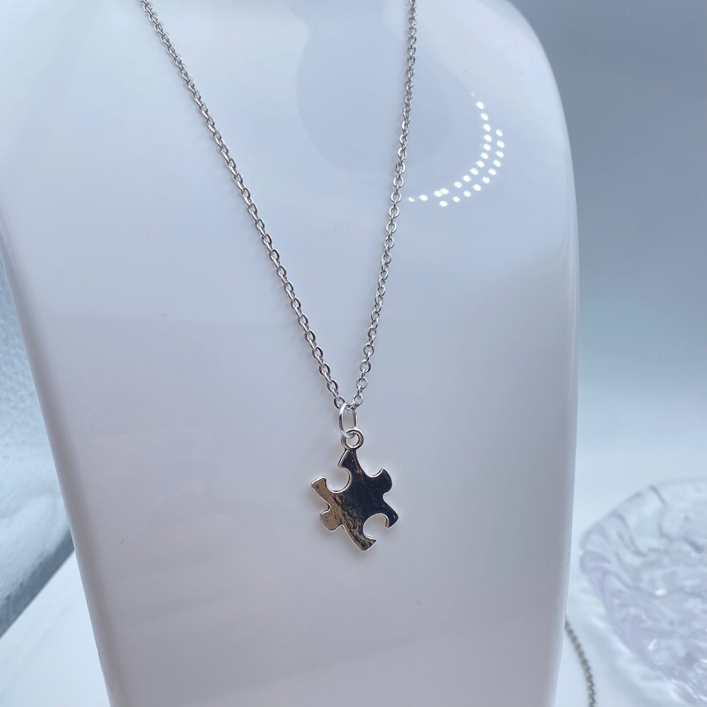 Jigsaw Piece Necklace