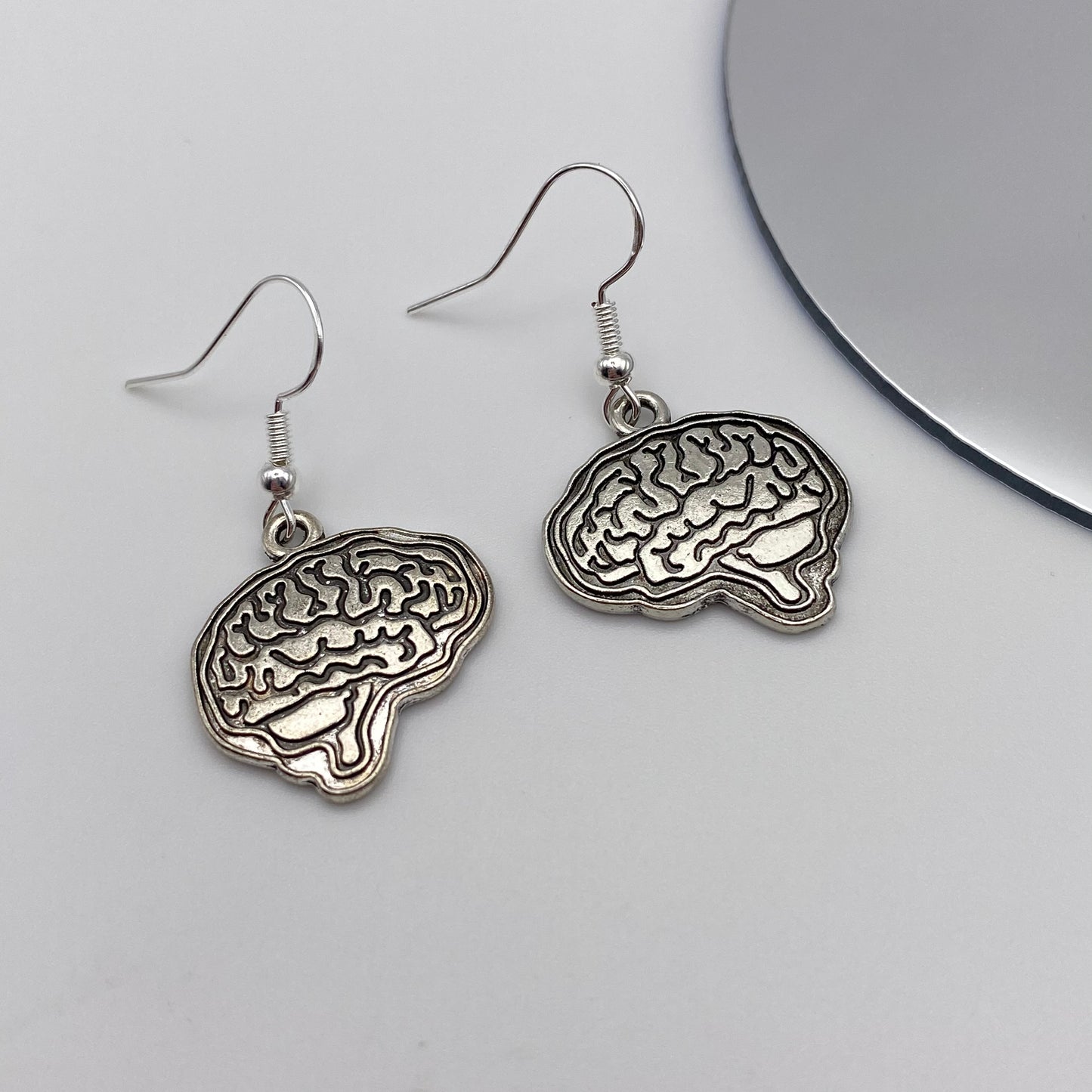 Brain Earrings